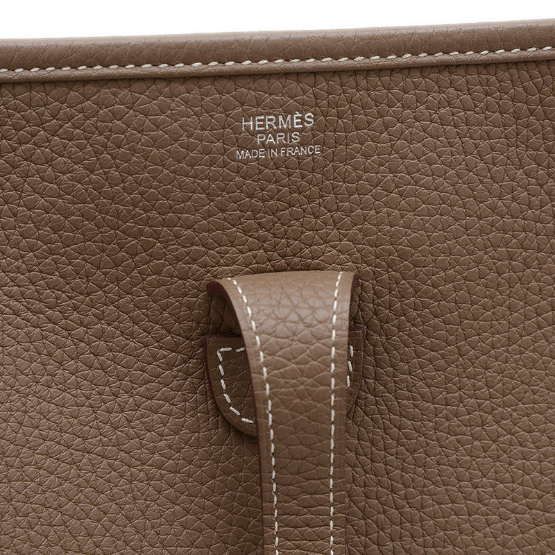 エブリン3PM トリヨン エトゥープ シルバー金具 Z刻印 ショルダーバッグ