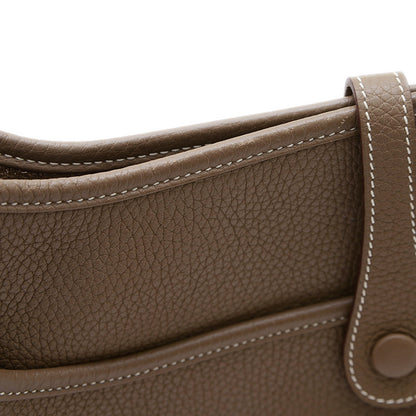 エブリン3PM トリヨン エトゥープ シルバー金具 Z刻印 ショルダーバッグ