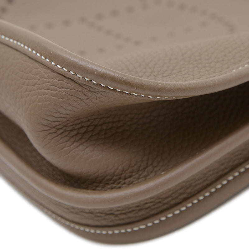 エブリン3PM トリヨン エトゥープ シルバー金具 Z刻印 ショルダーバッグ