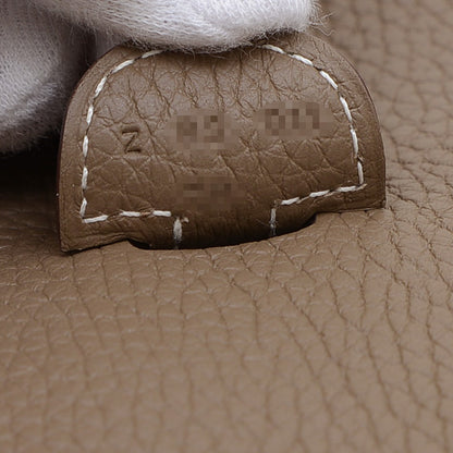 エブリン3PM トリヨン エトゥープ シルバー金具 Z刻印 ショルダーバッグ