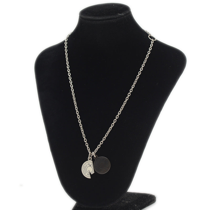 カルーゼル ネックレス バッファローホーン シルバー/ホワイト ネックレス