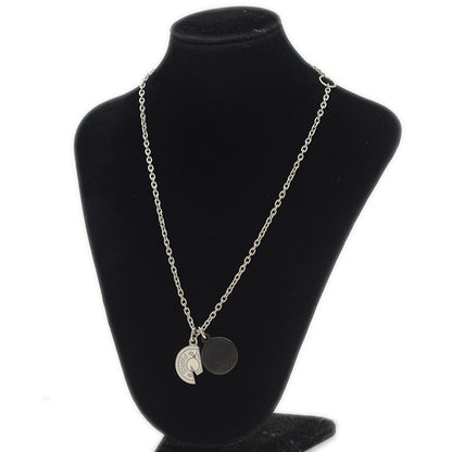 カルーゼル ネックレス バッファローホーン シルバー/ホワイト ネックレス