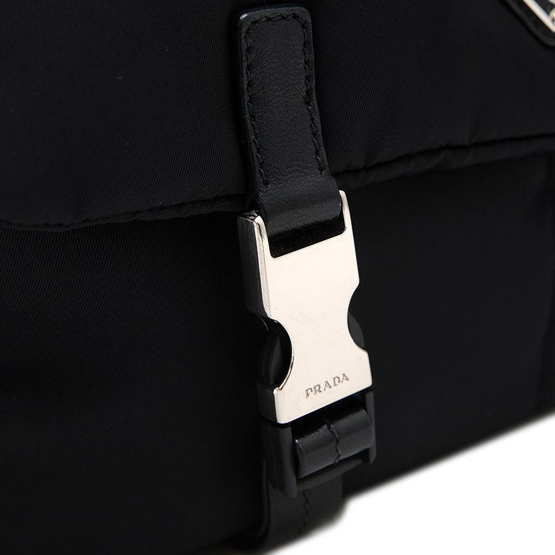 ショルダーバッグ 2WAY ナイロン ブラック 1BD048 ショルダーバッグ