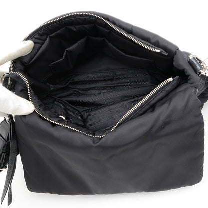 ショルダーバッグ 2WAY ナイロン ブラック 1BD048 ショルダーバッグ