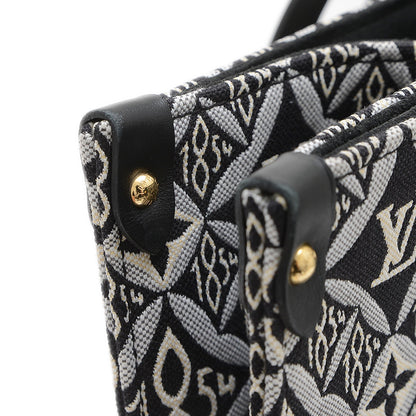 モノグラムジャガード オンザゴーGM トートバッグ M50207 トートバッグ