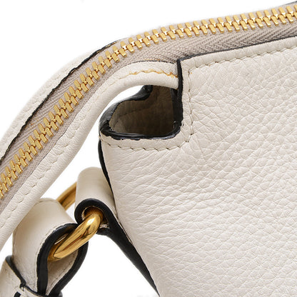 ヴィッテロダイノ 2WAY ショルダーバッグ レザー ホワイト 1BA157 ハンドバッグ