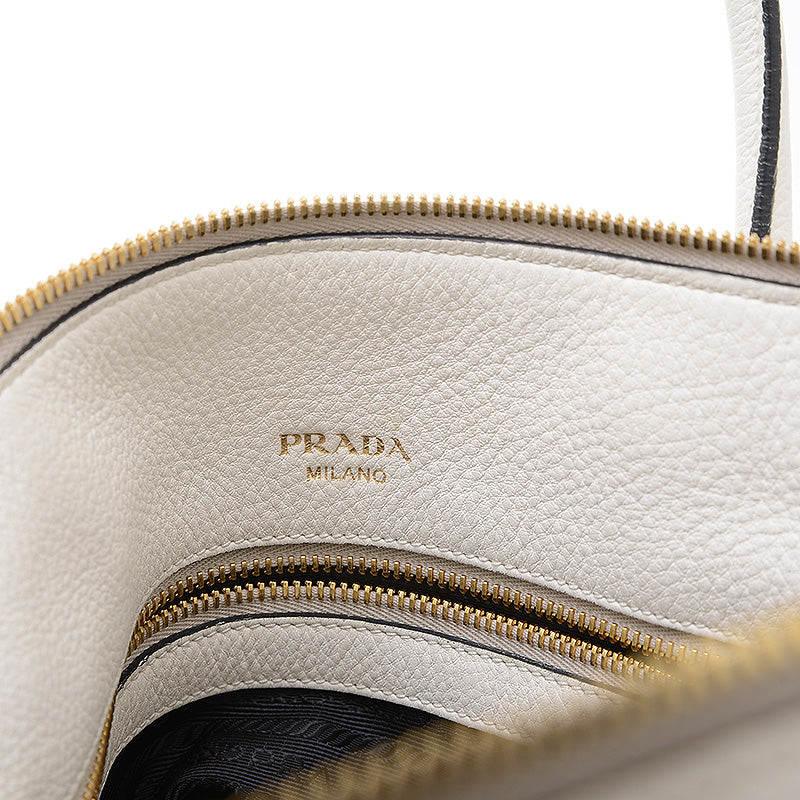 ヴィッテロダイノ 2WAY ショルダーバッグ レザー ホワイト 1BA157 ハンドバッグ