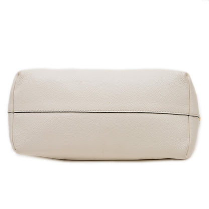 ヴィッテロダイノ 2WAY ショルダーバッグ レザー ホワイト 1BA157 ハンドバッグ