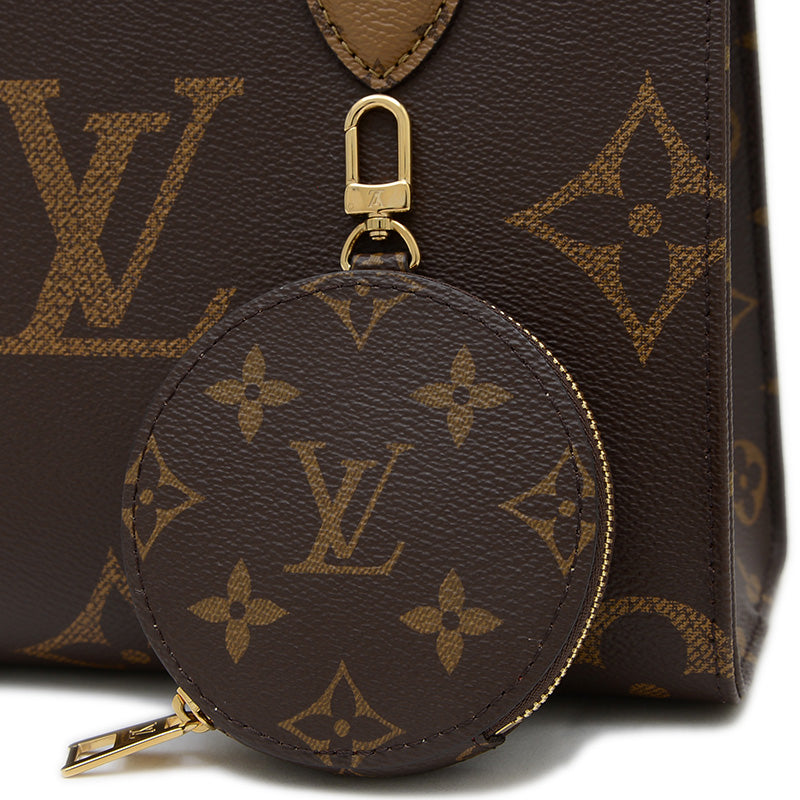 モノグラムジャイアント オンザゴーPM 2WAY トートバッグ M46373 ハンドバッグ