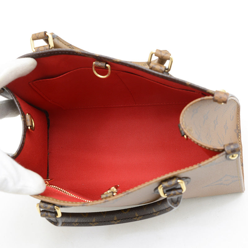 モノグラムジャイアント オンザゴーPM 2WAY トートバッグ M46373 ハンドバッグ