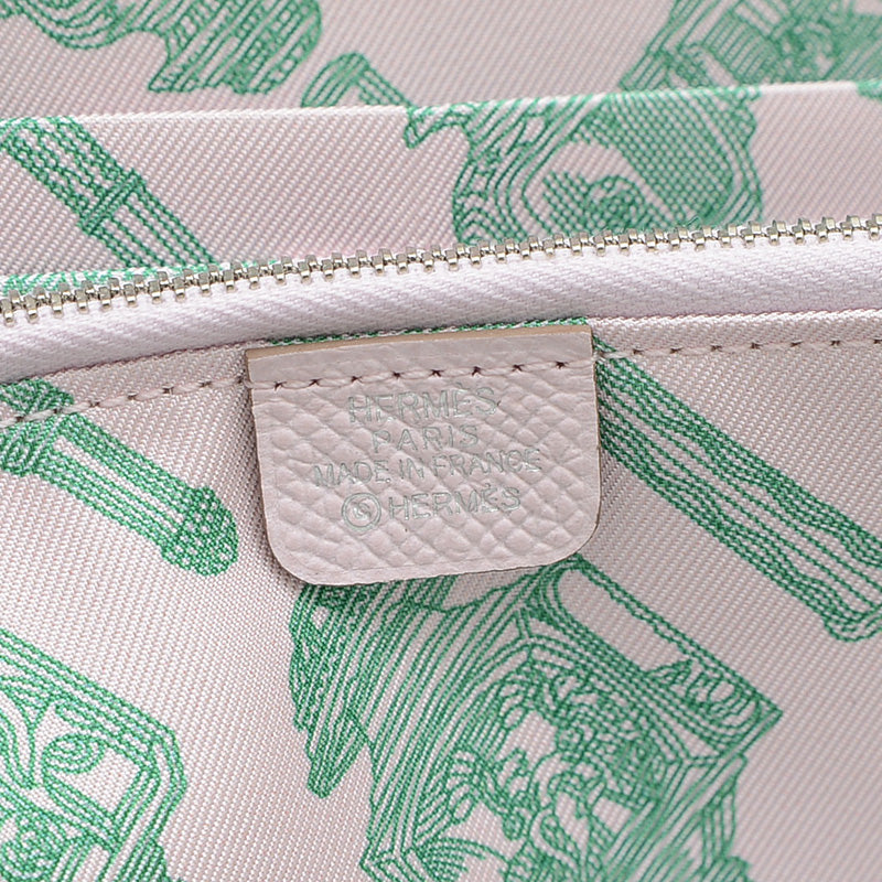 アザップロング シルクイン 長財布 エプソン モーヴペール W刻印 長財布