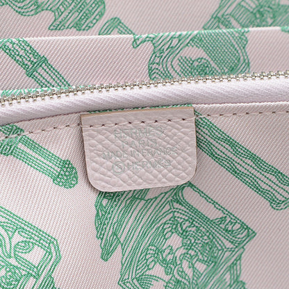 アザップロング シルクイン 長財布 エプソン モーヴペール W刻印 長財布