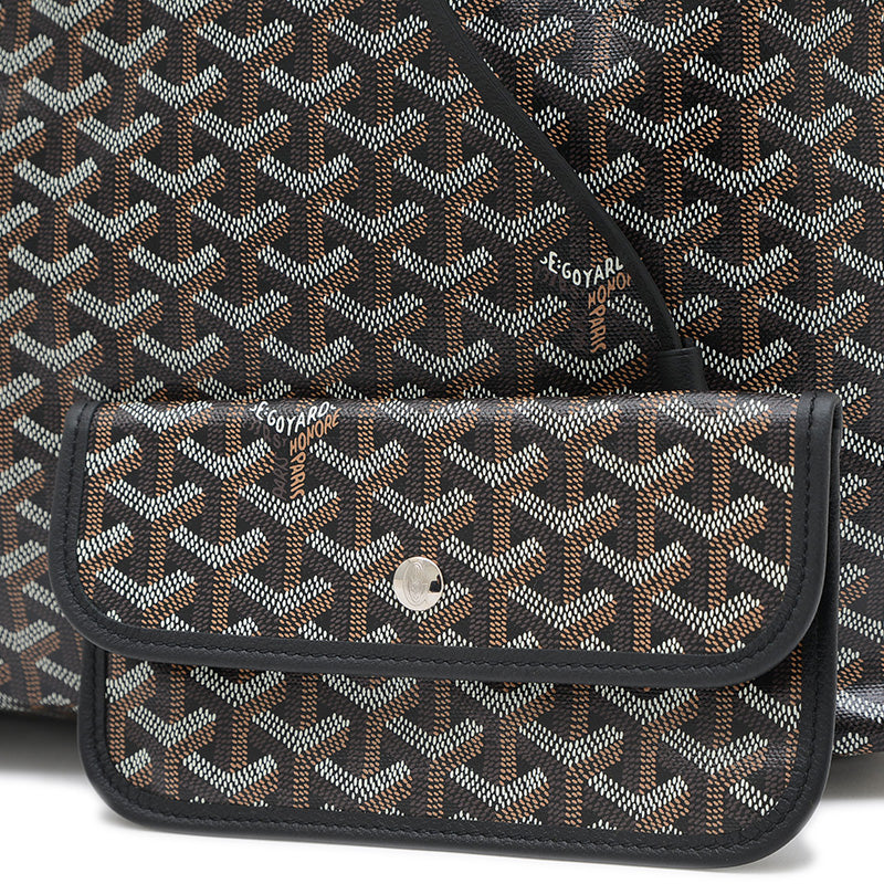 サンルイPM トートバッグ ゴヤールディンキャンバス ブラック AMALOUISPM トートバッグ