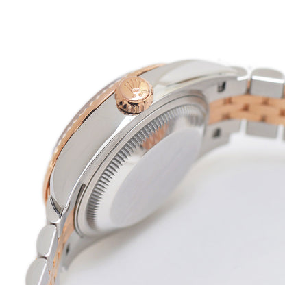 デイトジャスト 279171G オーベルジーヌ文字盤 レディース ランダム 腕時計