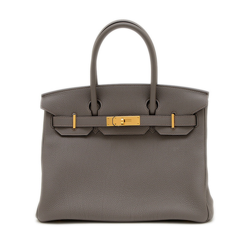 バーキン30 トゴ エタン ゴールド金具 U刻印 ハンドバッグ