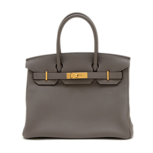 バーキン30 トゴ エタン ゴールド金具 U刻印 ハンドバッグ