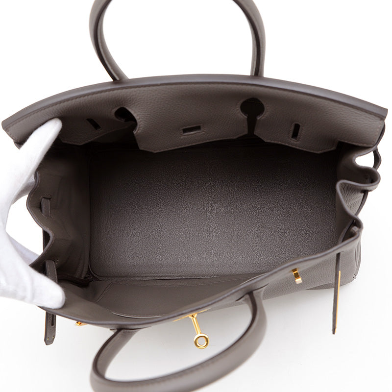 バーキン30 トゴ エタン ゴールド金具 U刻印 ハンドバッグ