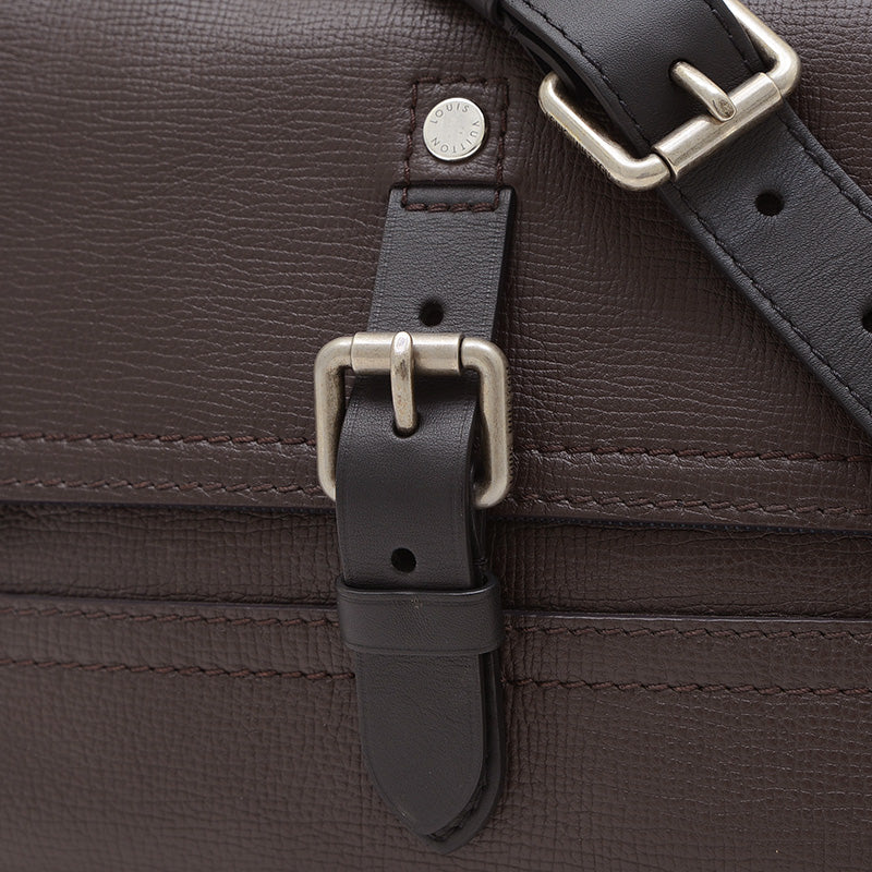 ユタ キャニオンメッセンジャー PM ショルダーバッグ レザー ブラウン M54963 ショルダーバッグ