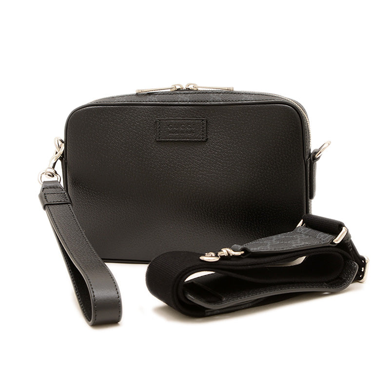 GGスプリーム スモール クロスボディ 2WAYバッグ ブラック 795465 ショルダーバッグ