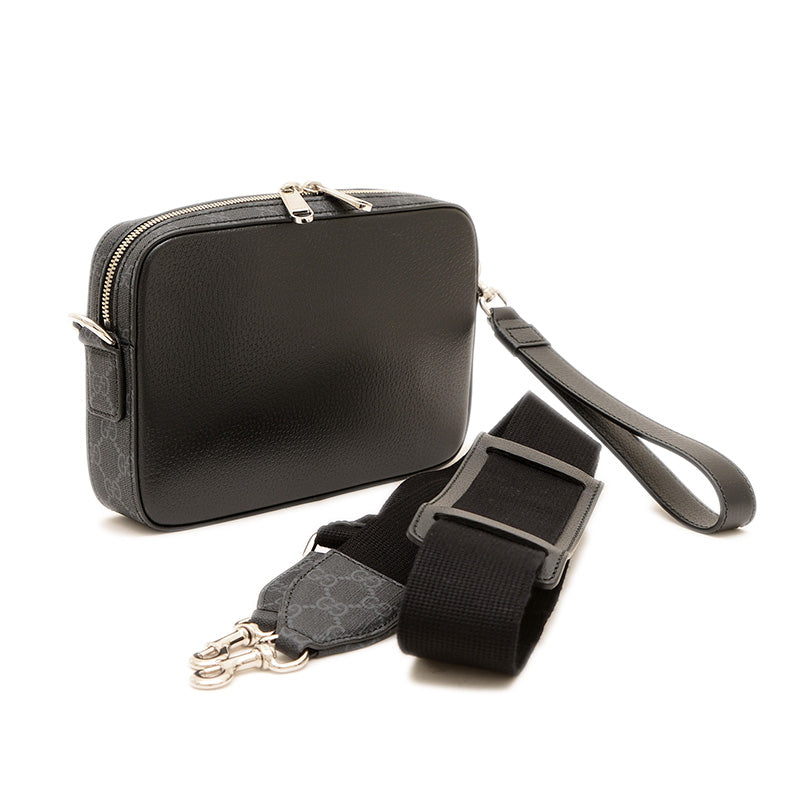 GGスプリーム スモール クロスボディ 2WAYバッグ ブラック 795465 ショルダーバッグ