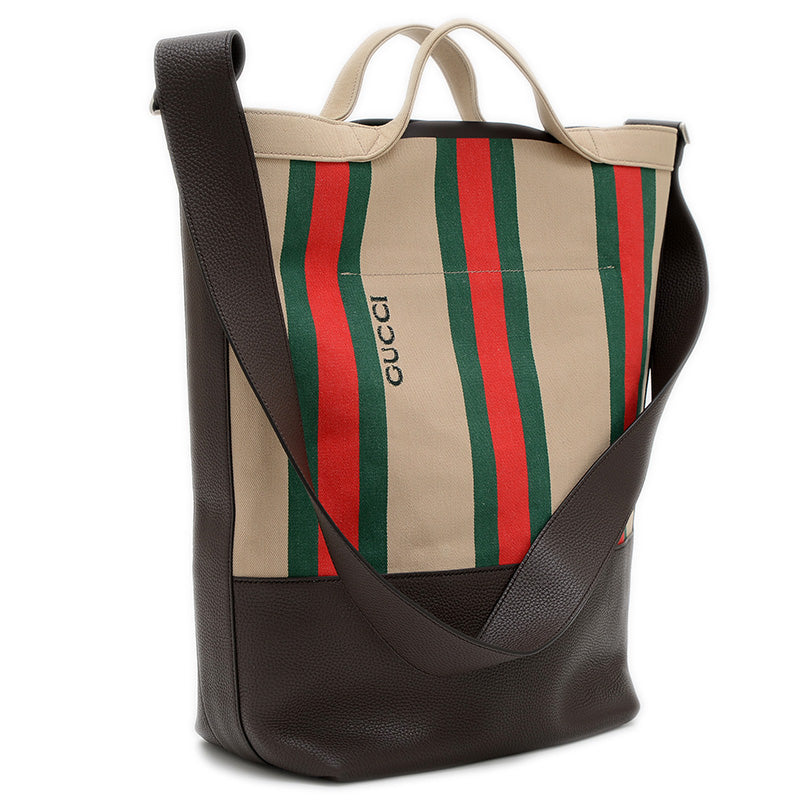 オフディア 2WAYバッグ シェリーライン キャンバス ベージュ/ブラウン 795816 トートバッグ