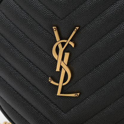 ヴィニル チェーンショルダーバッグ ブラック ゴールド金具 610436 ショルダーバッグ