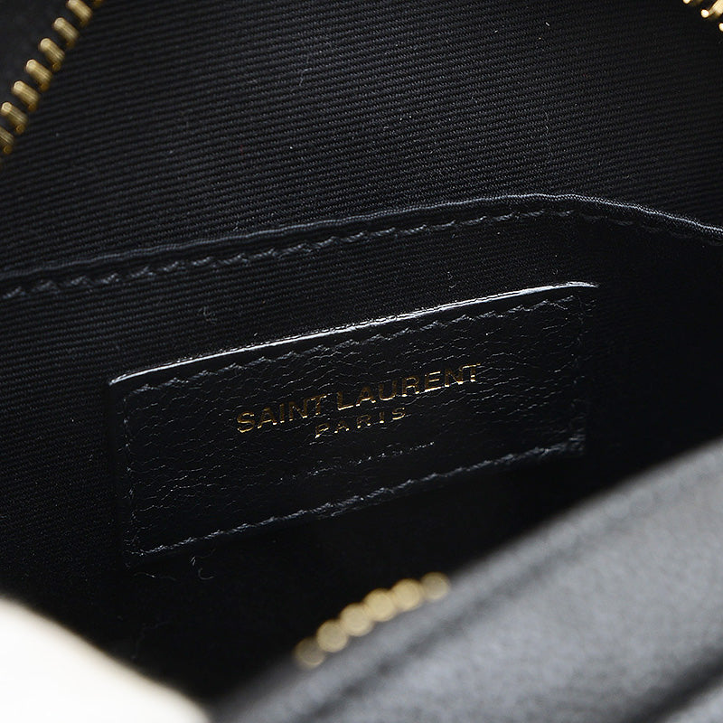 ヴィニル チェーンショルダーバッグ ブラック ゴールド金具 610436 ショルダーバッグ