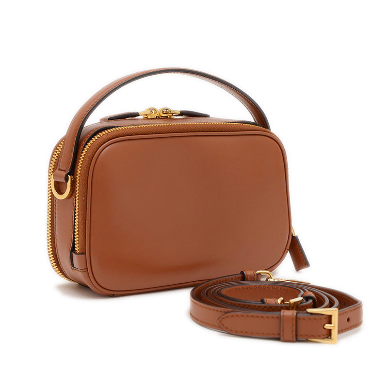 オデット 2WAYバッグ レザー ブラウン 1BH203 ショルダーバッグ