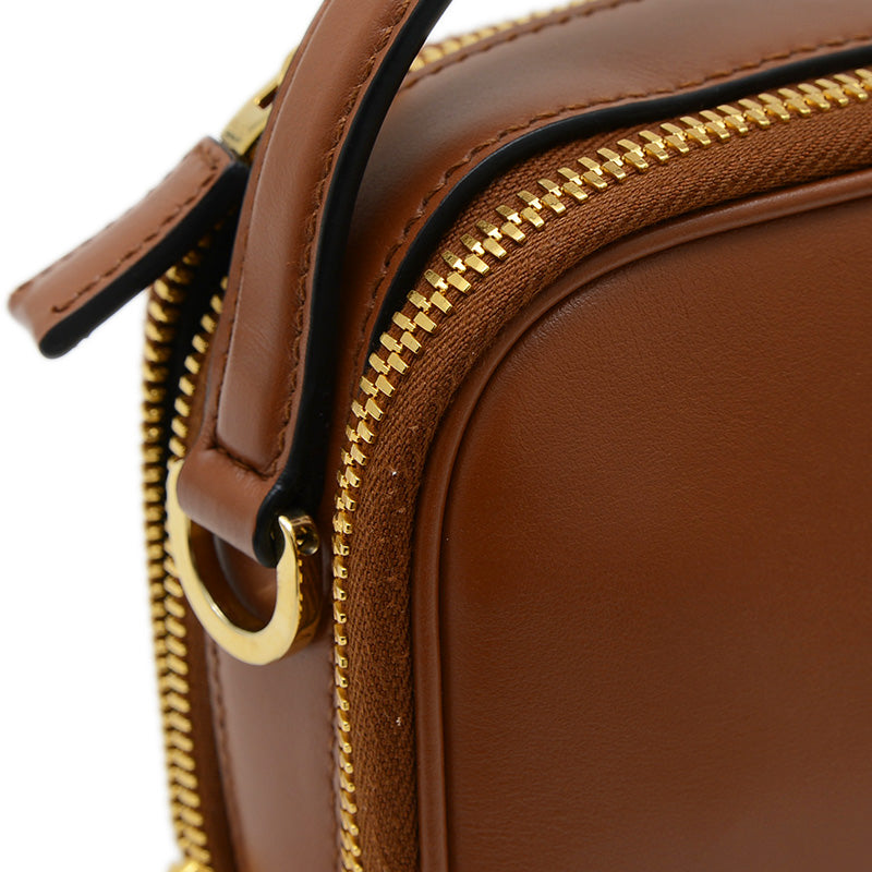 オデット 2WAYバッグ レザー ブラウン 1BH203 ショルダーバッグ