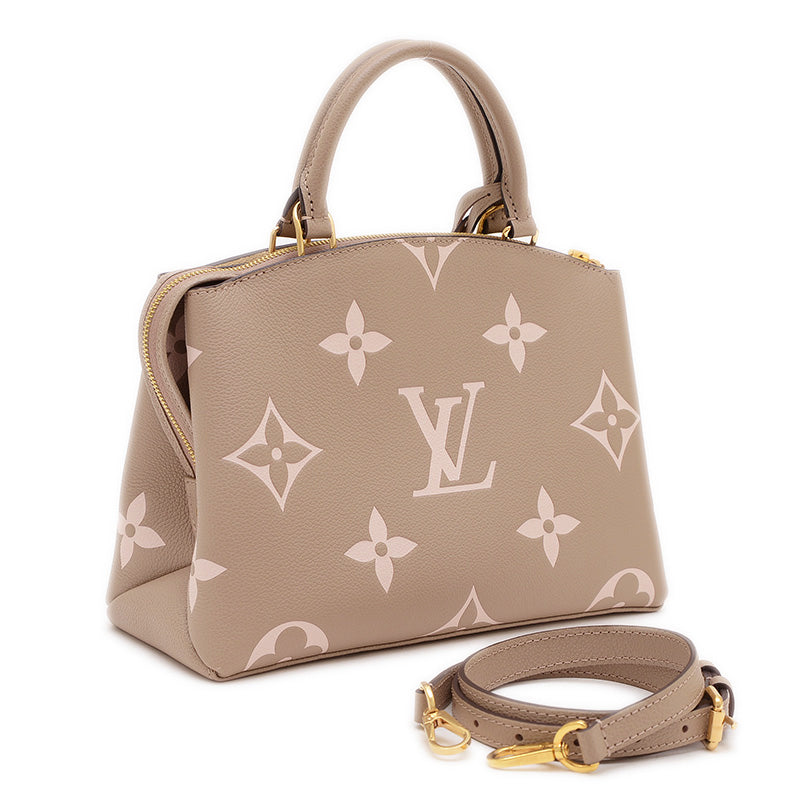 モノグラムアンプラント プティパレPM トゥルトレール/クレーム M58914 ハンドバッグ