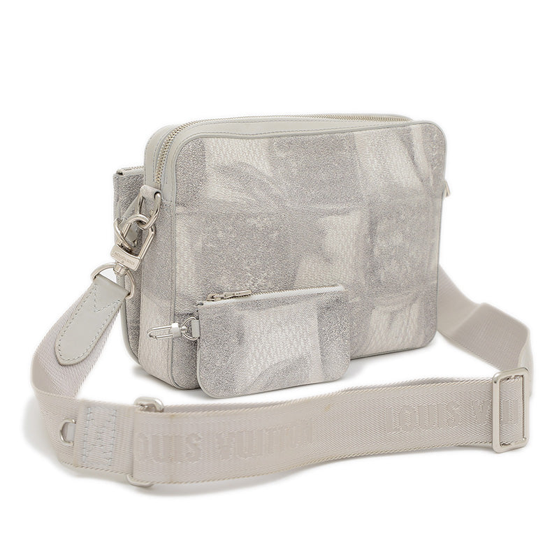 ダミエソルト トリオ メッセンジャー ショルダーバッグ N50068 ショルダーバッグ