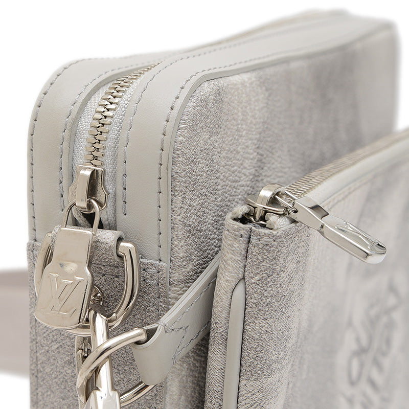 ダミエソルト トリオ メッセンジャー ショルダーバッグ N50068 ショルダーバッグ