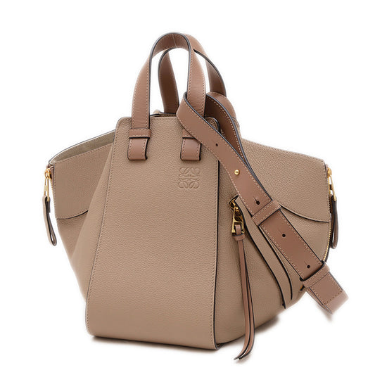 ハンモック スモール ショルダーバッグ カーフ サンドベージュ ハンドバッグ