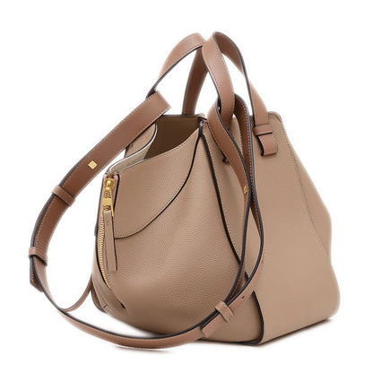 ハンモック スモール ショルダーバッグ カーフ サンドベージュ ハンドバッグ