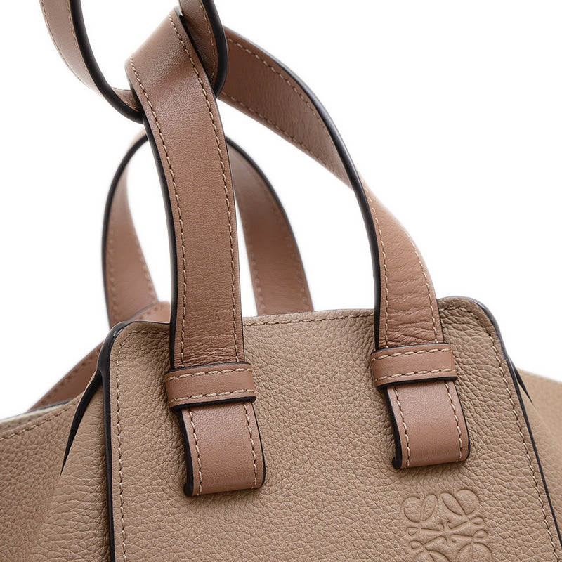 ハンモック スモール ショルダーバッグ カーフ サンドベージュ ハンドバッグ