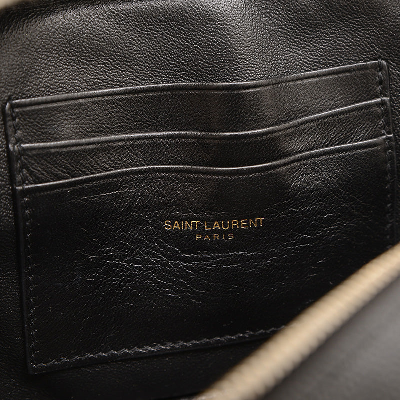 ルー チェーンショルダーバッグ レザー ブラック ゴールド金具 612579 ショルダーバッグ