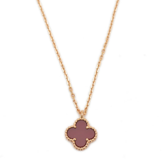 スウィートアルハンブラ ネックレス K18PG/カーネリアン VCARN59M00 ネックレス