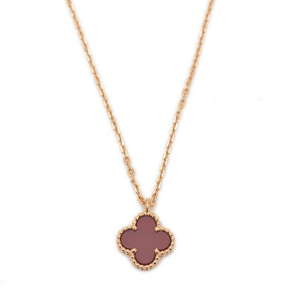 スウィートアルハンブラ ネックレス K18PG/カーネリアン VCARN59M00 ネックレス