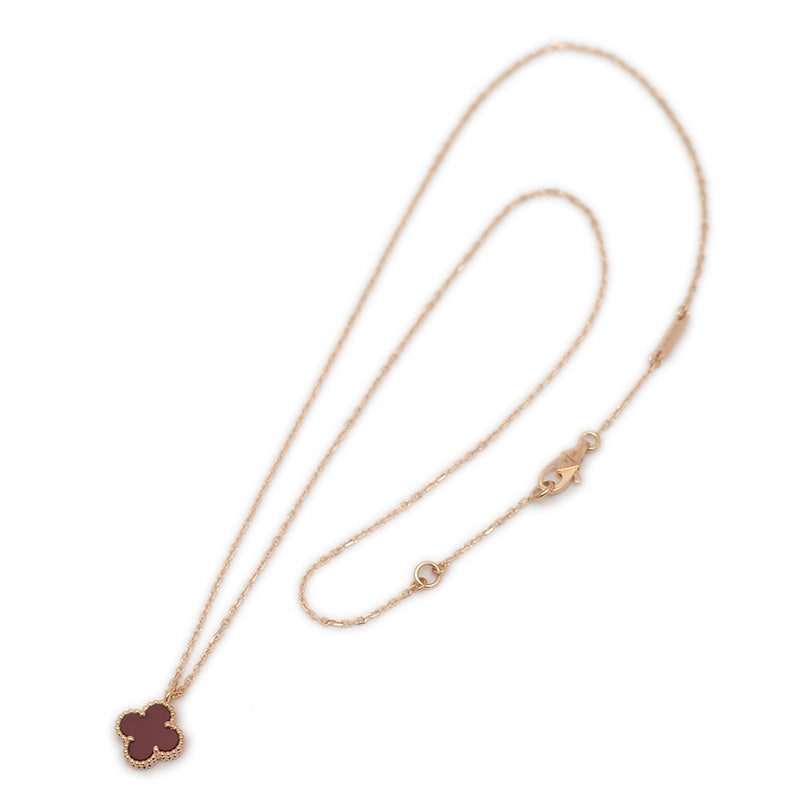 スウィートアルハンブラ ネックレス K18PG/カーネリアン VCARN59M00 ネックレス