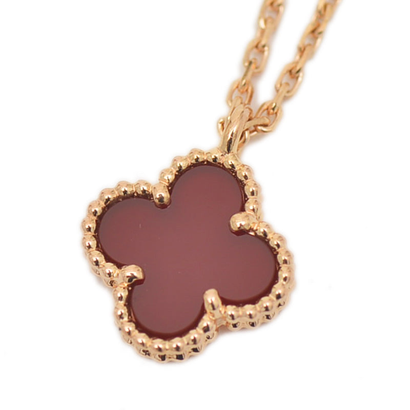 スウィートアルハンブラ ネックレス K18PG/カーネリアン VCARN59M00 ネックレス