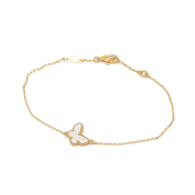 スウィートパピヨン ブレスレット K18YG/マザーオブパール VCARF69000 ブレスレット