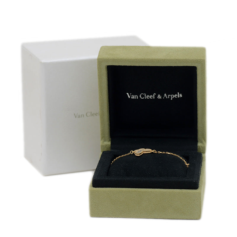 スウィートパピヨン ブレスレット K18YG/マザーオブパール VCARF69000 ブレスレット