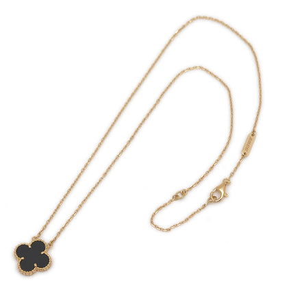 ヴィンテージアルハンブラ ネックレス K18YG/オニキス VCARA45800 ネックレス