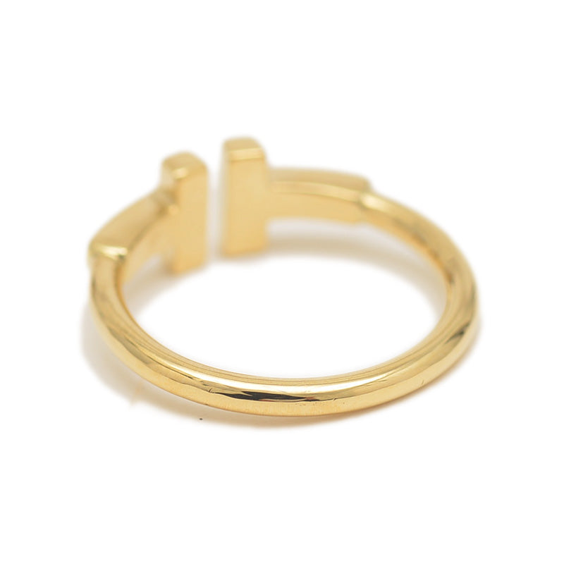 Tワイヤー リング K18YG 7号 ネックレス