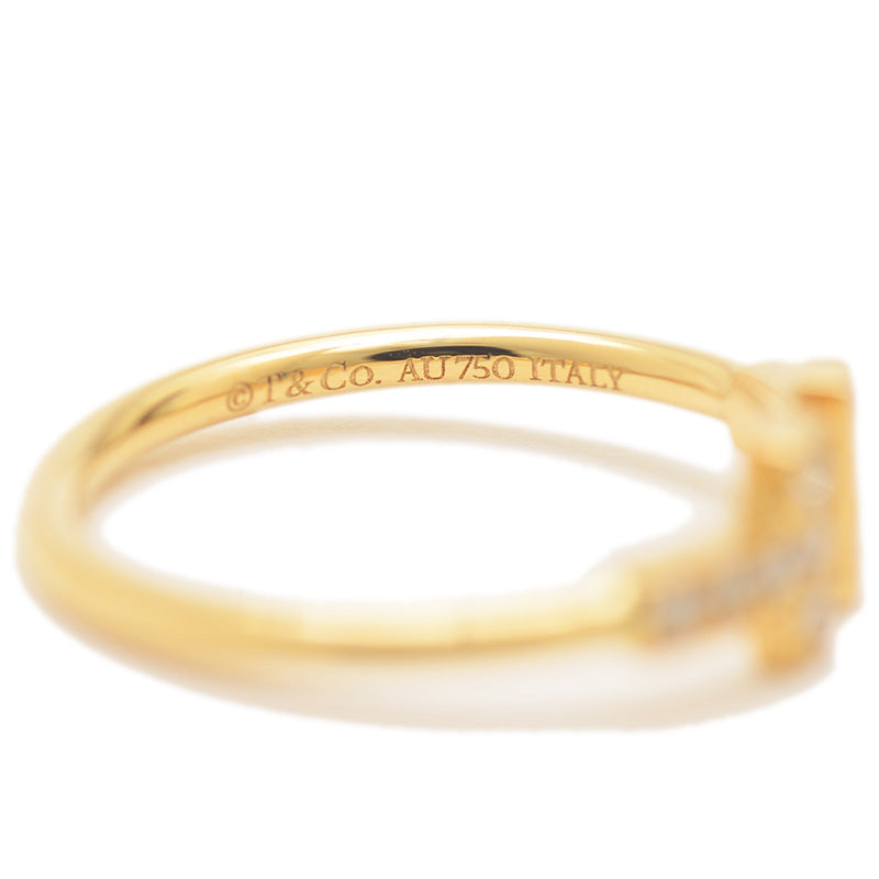 Tワイヤー リング K18YG/ダイヤ 13号 リング・指輪