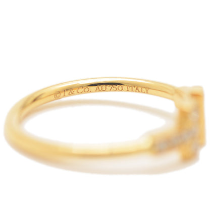 Tワイヤー リング K18YG/ダイヤ 13号 リング・指輪