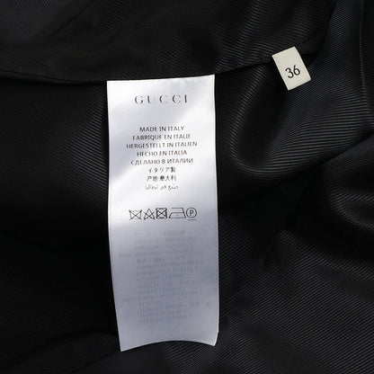 GGマーモント ウールコート ブラック レディース 36サイズ 494500 ダッフルコート