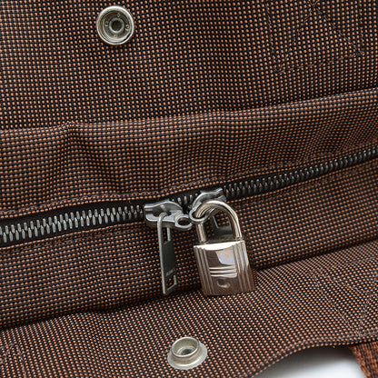 エールライントートMM トートバッグ キャンバス ブラウン トートバッグ