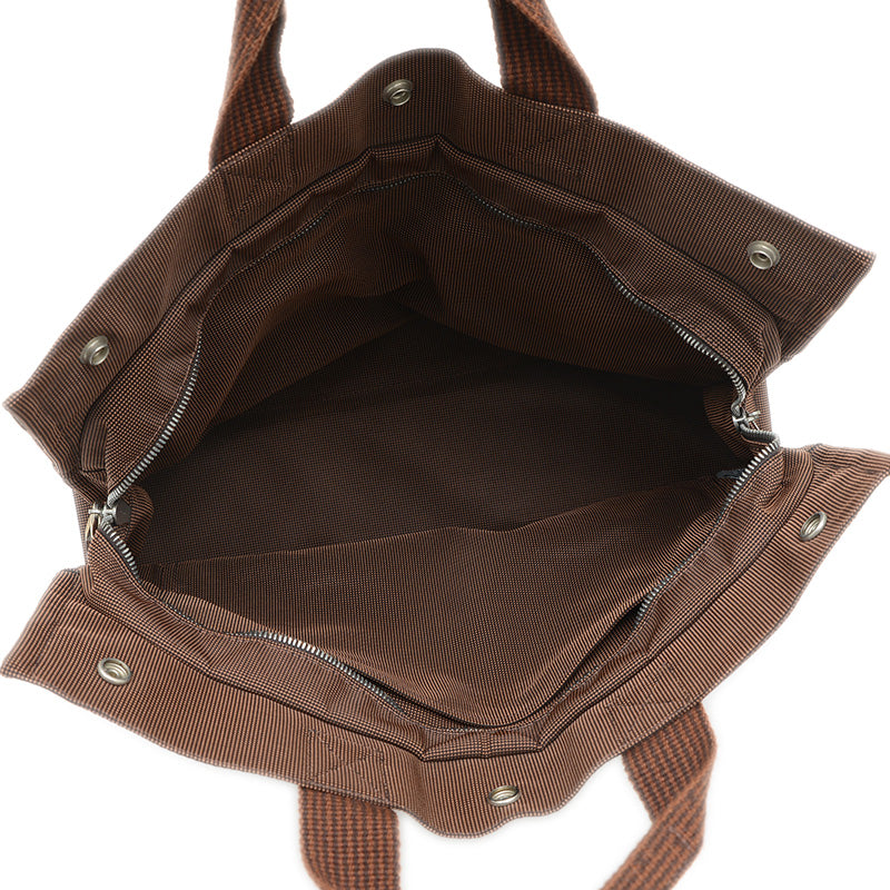 エールライントートMM トートバッグ キャンバス ブラウン トートバッグ