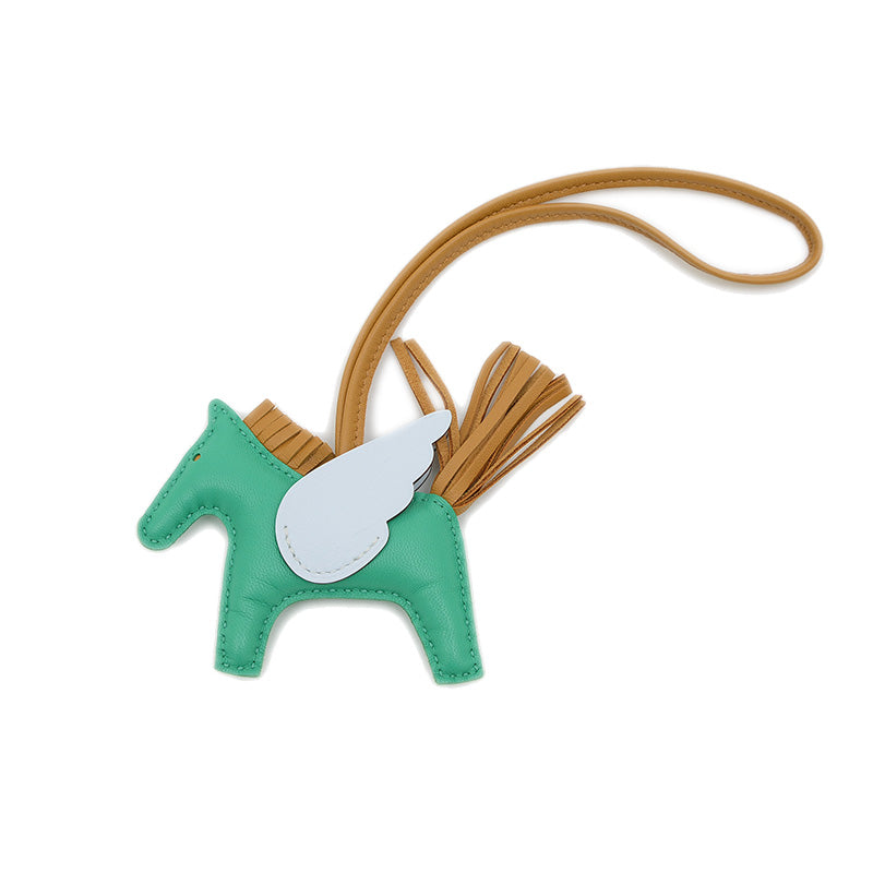 ロデオ ペガサス PM バッグチャーム ミント/ブルーブリュム/セサミ Z刻印 バッグチャーム